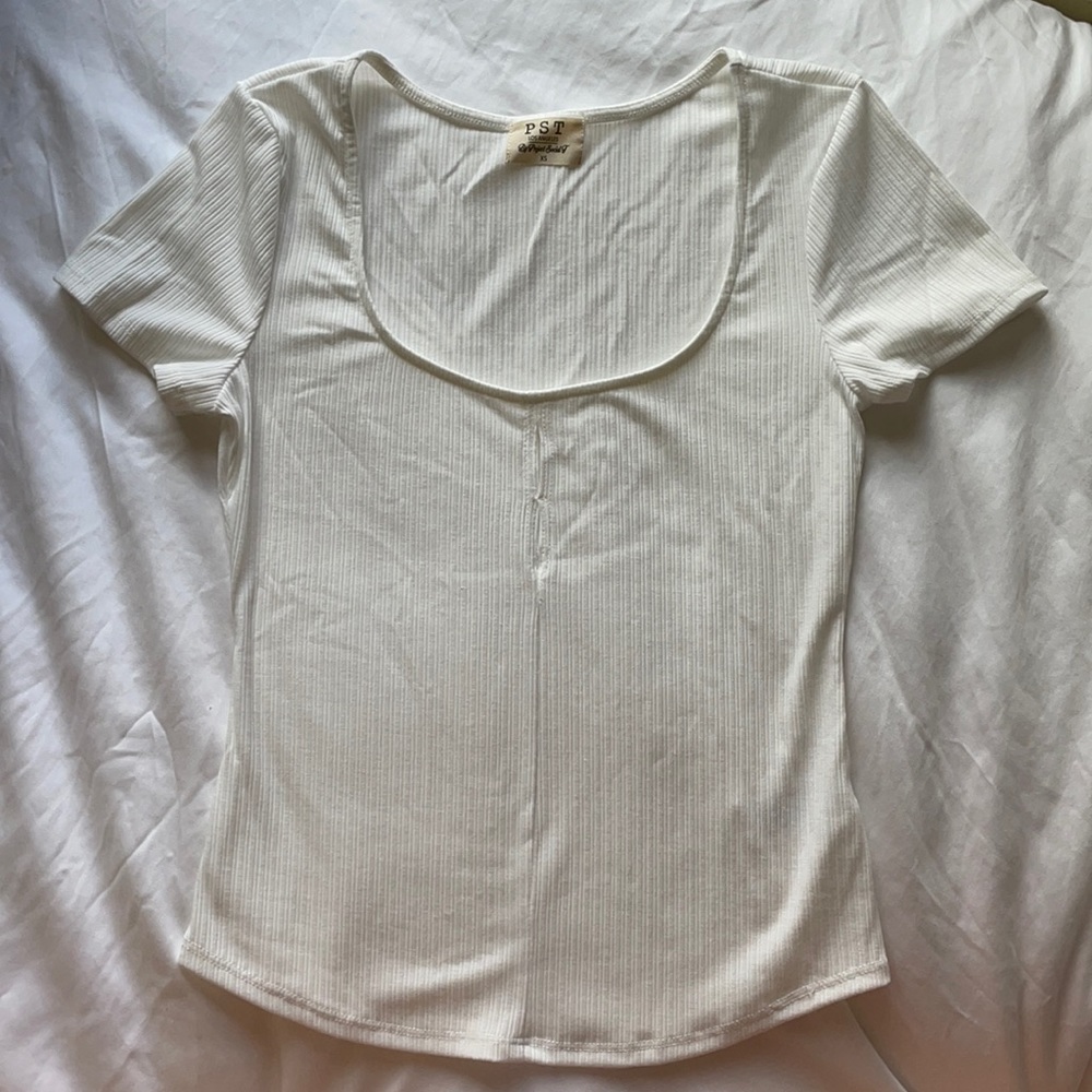 Project Social T White Top Size: XS
